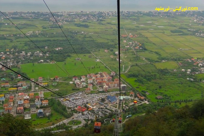 استان مازندران, شهرک توریستی نمک آبرود
