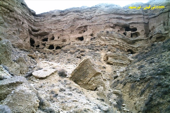استان خراسان شمالی, شیروان, غارهای هنامه استان خراسان شمالی, شیروان, غارهای هنامه