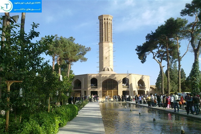 جاذبه های ایران, بادگیر باغ دولت آباد جاذبه های ایران, بادگیر باغ دولت آباد
